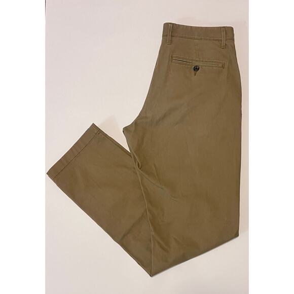Men's Goodfellow & Co. Hennepin Chino Tan Khaki Pants 30W x 32L - Picture 4 of 4